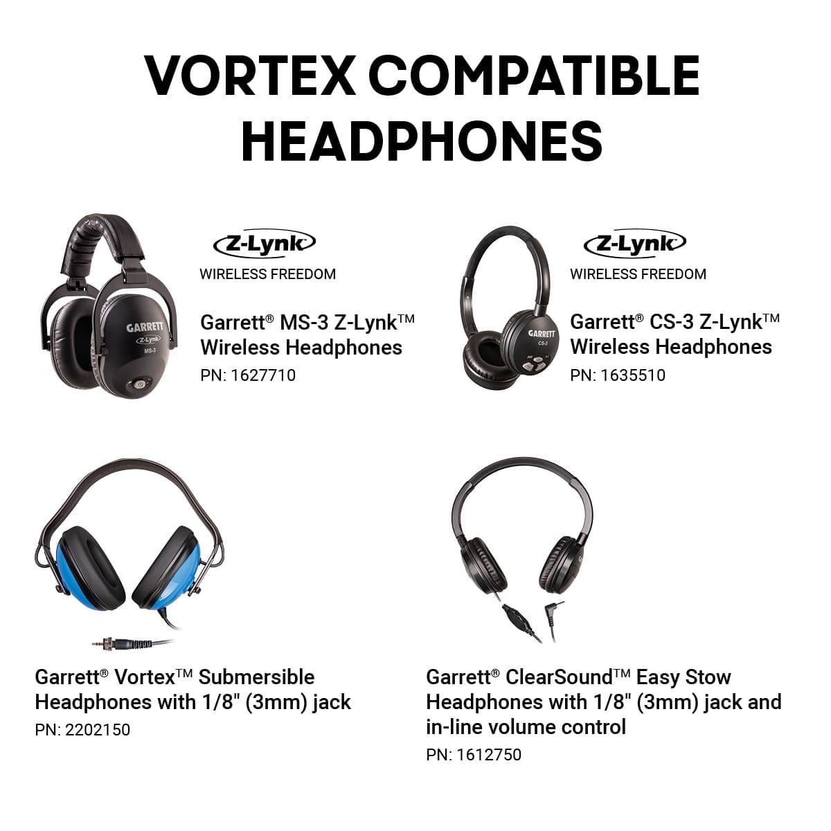 Konya Garrett Vortex VX9 Dedektör - Z-Lynk uyumu, hedef sesinin gecikmesiz ve daha kontrollü takip edilmesini sağlar.